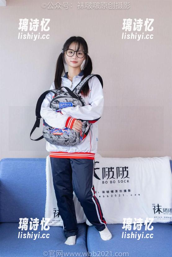 BoBoSocks袜啵啵 - 小甜豆和她的黑色蕾丝网袜图集，分享大腿美腿属性，一键Get！