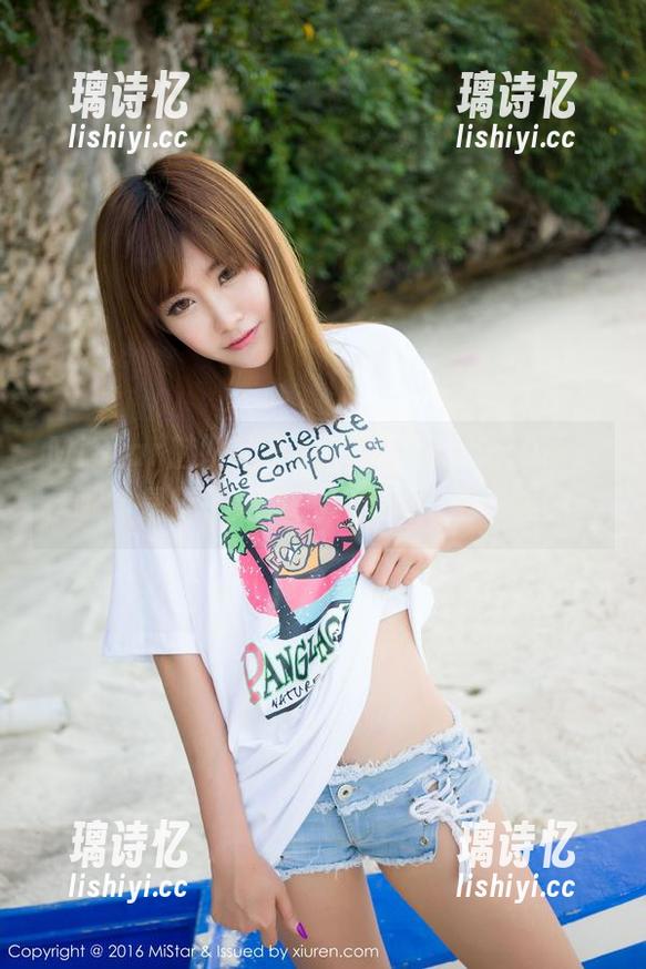 MiStar魅妍社-Ashely丽丽 MiStar魅妍社 - 图片中的Ashely丽丽,哪怕是些小细节,秘密感依旧很强烈。