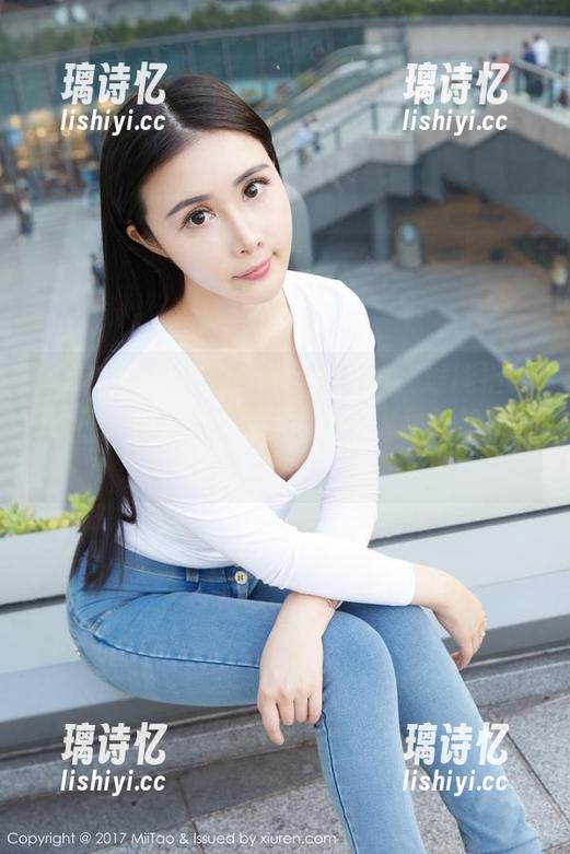 MiiTao蜜桃社 - 白衬衫图集：谁能拒绝王婉悠Queen和她的衬衫沙雕风！快来下载吧！