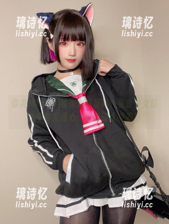 弥美Mime的独家定制写真，直击少女前线中的紫雨心，这画面太美啦！