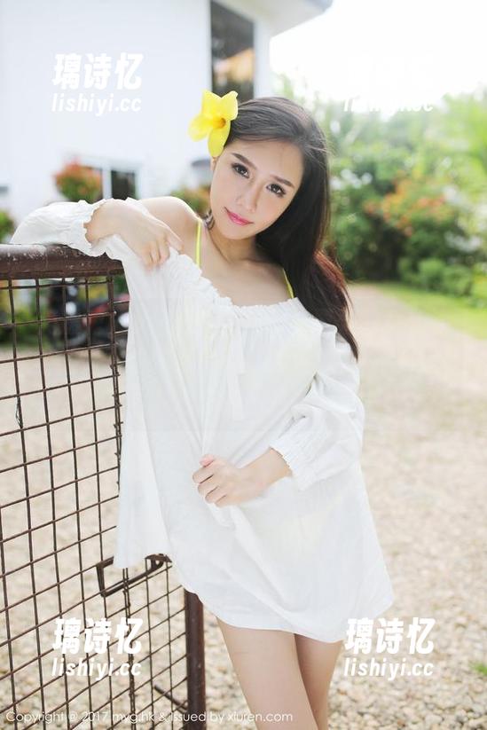 美媛馆 - 无圣光，Ellie艾栗栗的女仆温柔得像一首悄然的诗，顺便附送一张让人难忘的图片。
