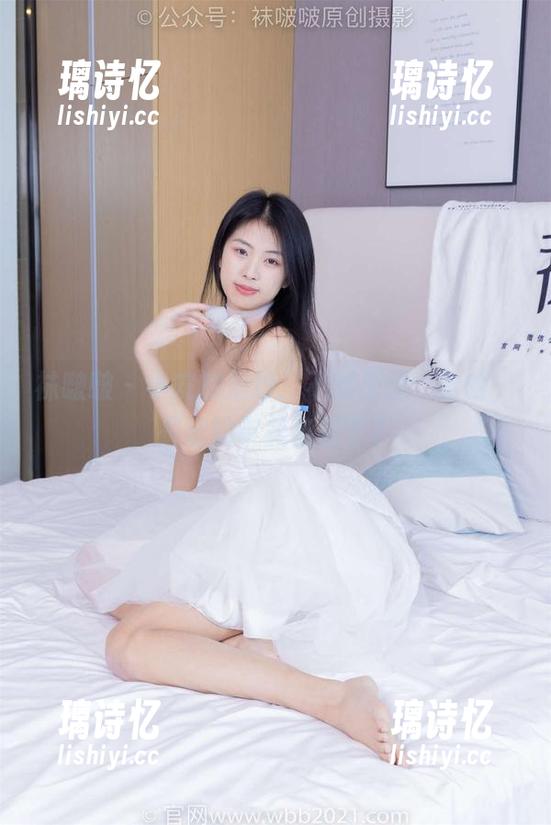 袜啵啵-小安 袜啵啵 - 小安的婚纱:不如原图,哈哈,是谁的审美出错了?
