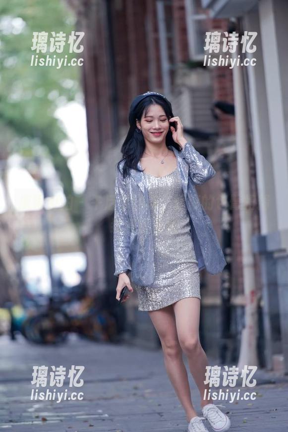 魔镜街拍 - 午后懒洋洋，婷婷的包臀裙精致壁纸合集